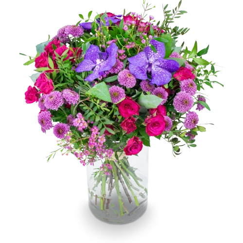 Bouquet of pink flowers